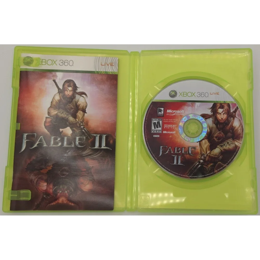 Fable II - Xbox 360 - Authentic CIB w/ Manual - Tested